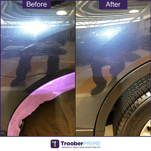 fix minor damage on car