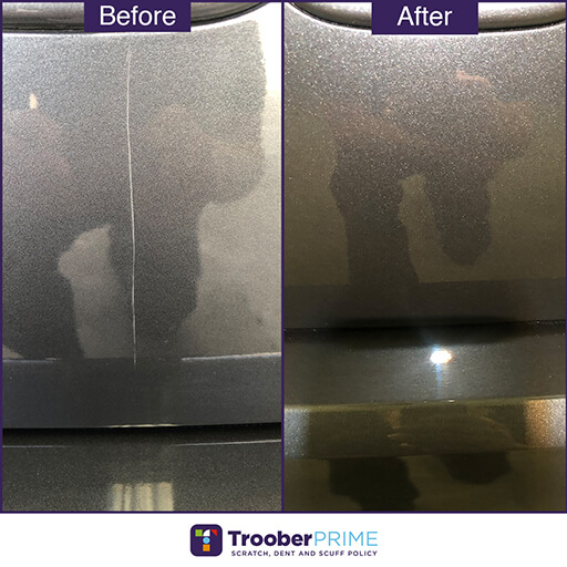 remove a car scratch