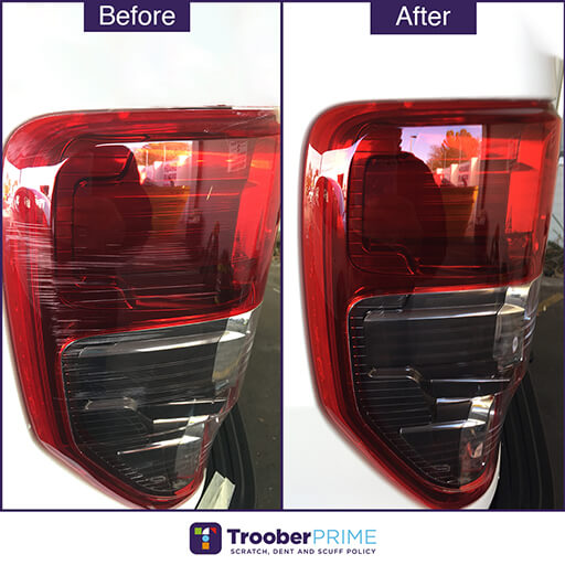 headlights look blurry