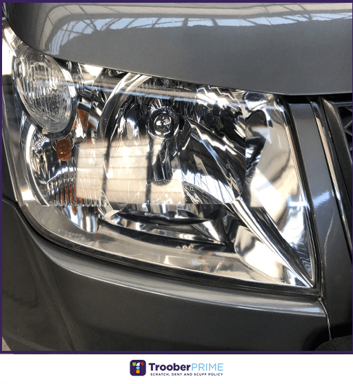 restored headlight